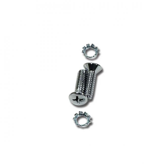 Corvette Hardtop Guide Pin Mount Screws, 1963-1967