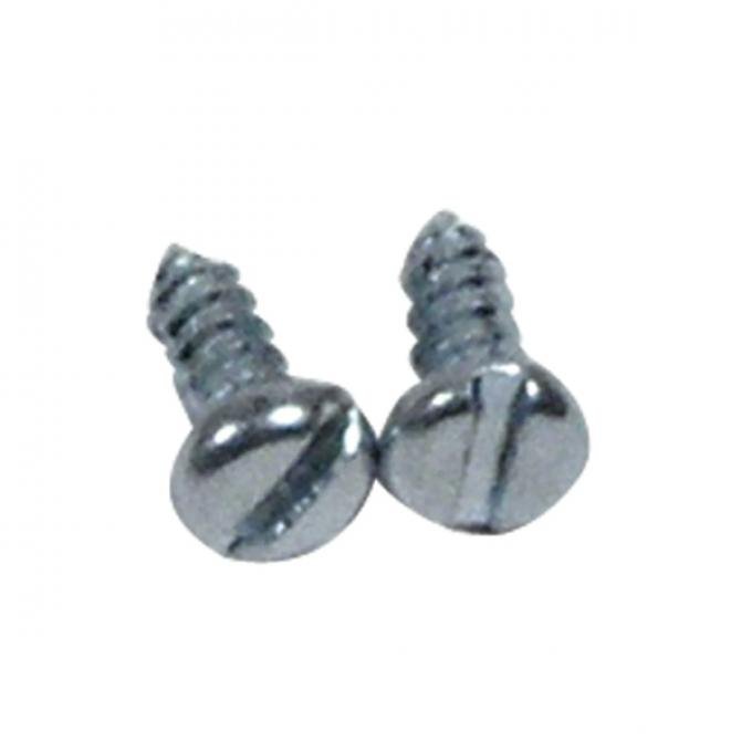 Corvette Harrison Radiator Metal Plate Screw, 1960-1962