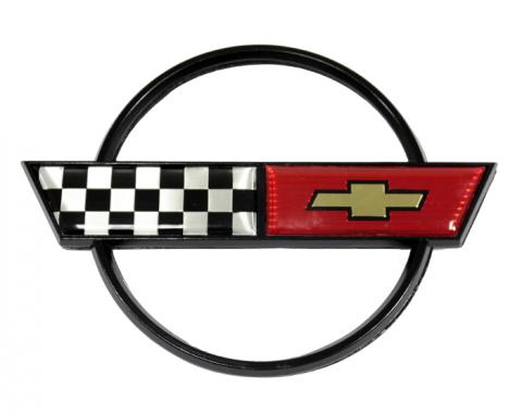 Corvette Gas Door Emblem, 1984-1990