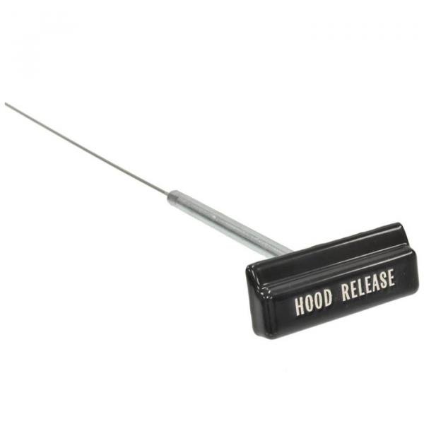 Redline Restomotive® Corvette Hood Release Cable & Handle, 19681982