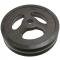 Corvette Power Steering Pump Pulley, 2 Groove Cast Iron, With Big Block, 1966-1974