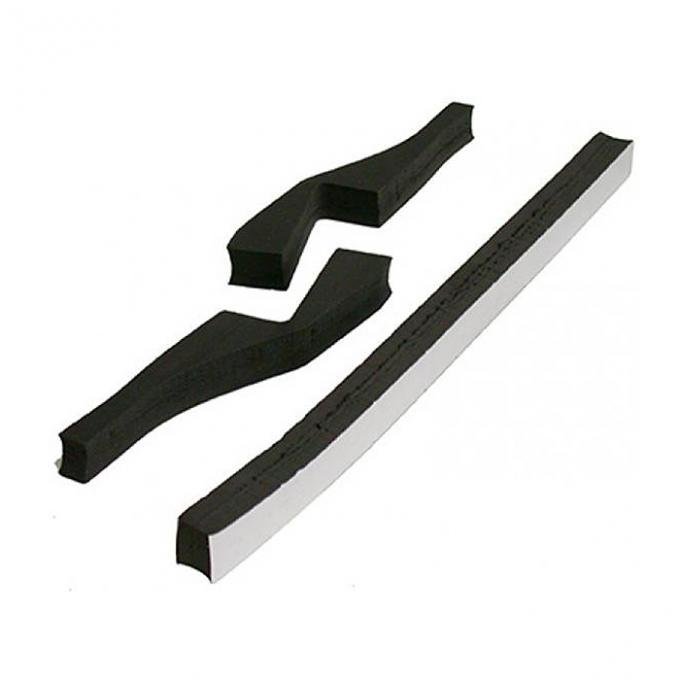 Corvette Radiator Support To Hood Seal Set, 1978-1979