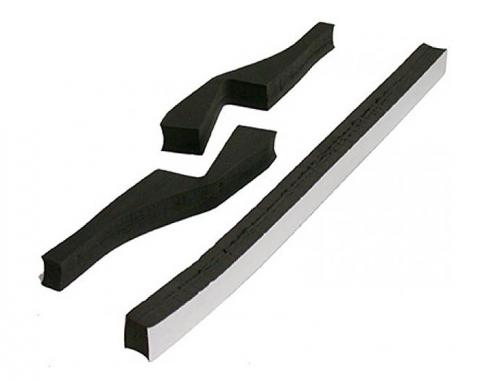 Corvette Radiator Support To Hood Seal Set, 1978-1979