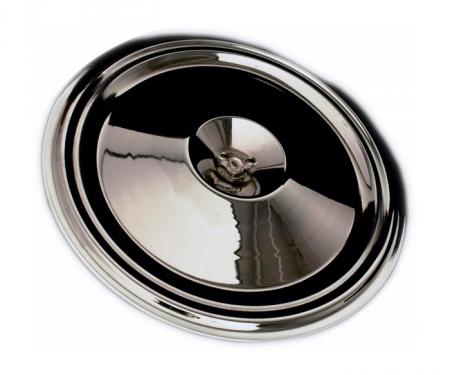 Corvette Air Cleaner Cover, Chrome, 1973-1975