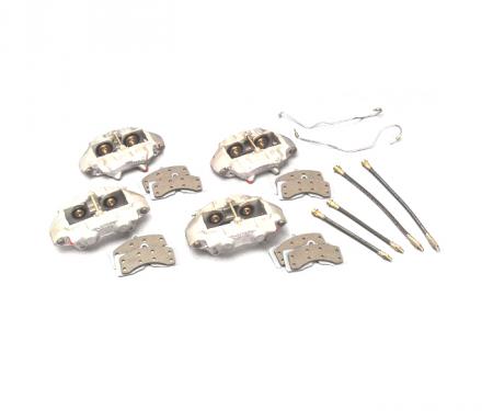 Corvette Brake Overhaul Kit, with Remanufactured O-Ring Calipers, 1965-1982
