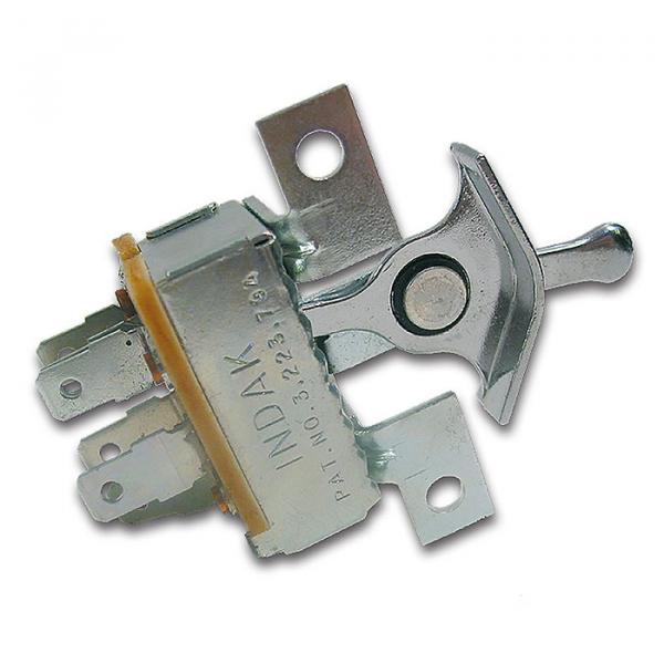 Corvette Heater/Air Conditioning Blower Motor Fan Speed Switch, 19691976