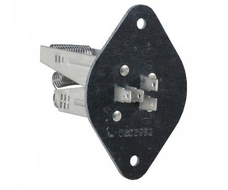 Corvette Air Conditioning Blower Motor Resistor, 1972-1982