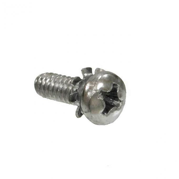 Redline Restomotive® 1963-1982 Chevrolet Corvette Glove Box Lock Retainer Screw / Washer