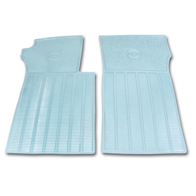 Corvette Floor Mats, Rubber, Clear, 1963-1967