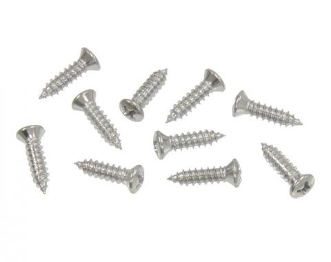 Corvette Console Screw Set, 8 Piece, 1964-1967