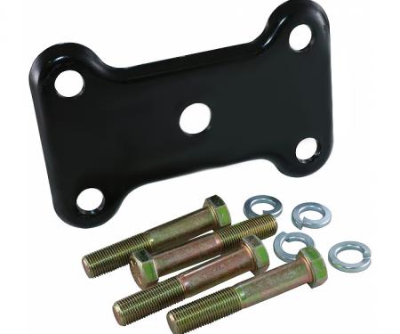 Corvette Leaf Spring Center Mounting Plate Kit, With 9/16" Bolts, 1963-1977