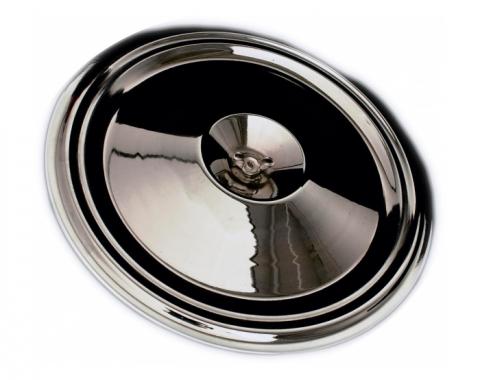 Corvette Air Cleaner Cover, Chrome, 1973-1975