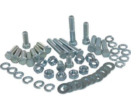 Corvette Rear Bumper Mount Bolt Kit, 52 Piece, 1958-1960