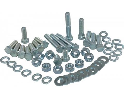 Corvette Rear Bumper Mount Bolt Kit, 52 Piece, 1958-1960