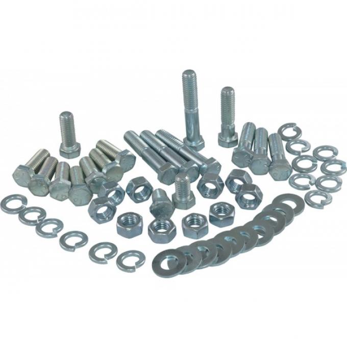 Corvette Rear Bumper Mount Bolt Kit, 52 Piece, 1958-1960