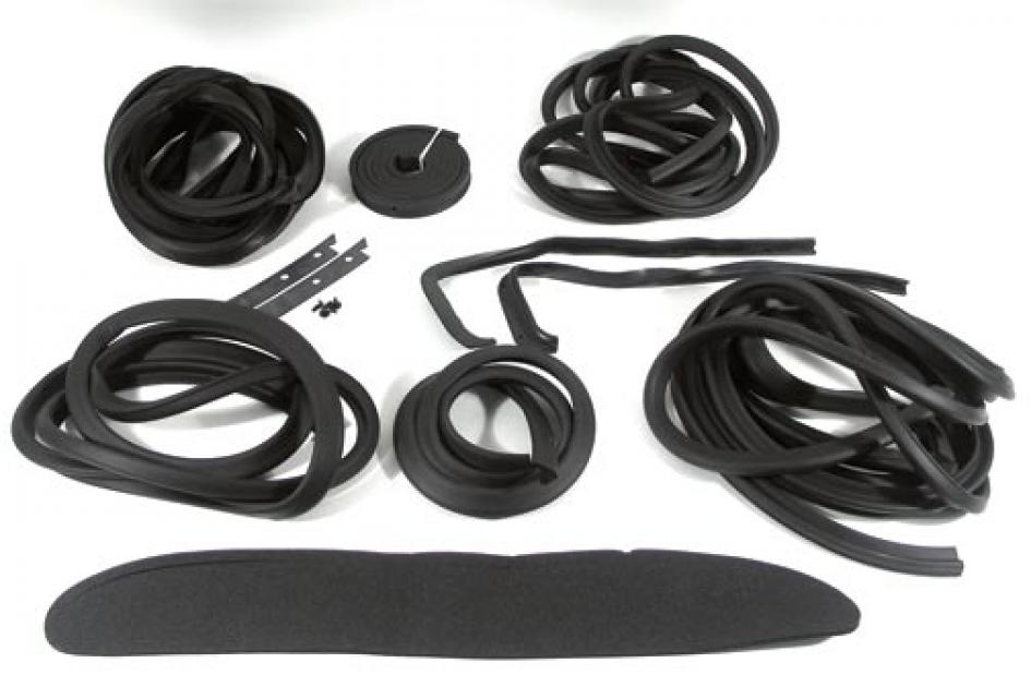 Corvette Weatherstrip Kit, Body 16 Piece, 19561957