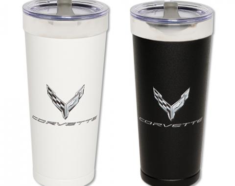 2020 Corvette Metallic Tonal Tumbler