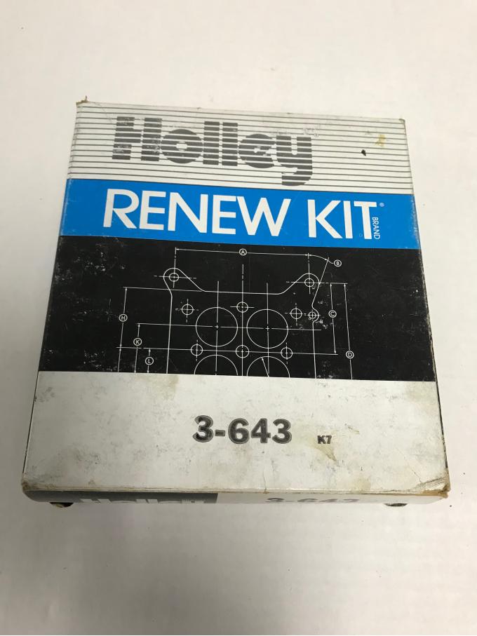 Holley Carburetor Rebuild Kit, 3-643