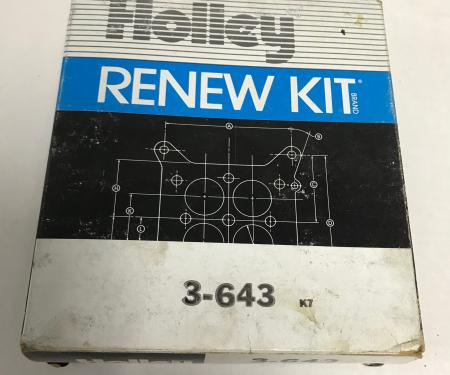 Holley Carburetor Rebuild Kit, 3-643