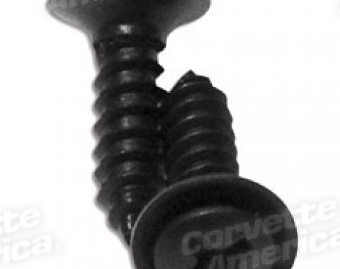 Corvette Door Handle Escutcheon Screws, 2 Piece, 1984-1996