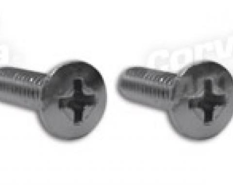 Corvette Sunvisor Screws, 4 Piece Set, 1959-1967