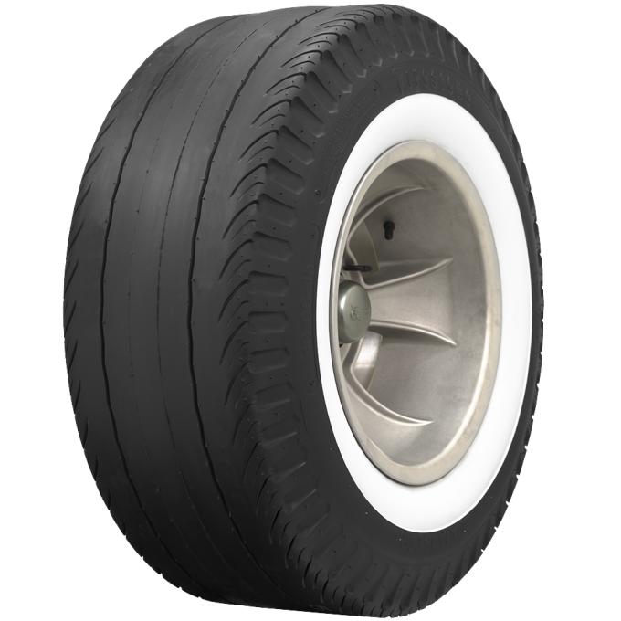 Firestone Dragster Cheater Slick Tire 2.25 Inch Whitewall 1000-15 623048