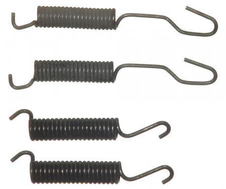 Corvette Drum Brake Return Spring Kit, Front or Rear, 1963-1964