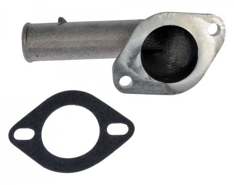 Corvette Thermostat Housing, Except ZR1, Steel, 1985-1991