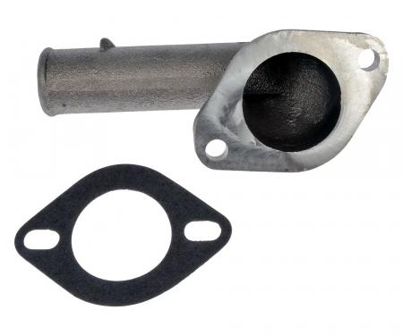 Corvette Thermostat Housing, Except ZR1, Steel, 1985-1991