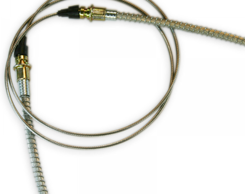 Corvette Parking Brake Cable, Rear, 1965-1982