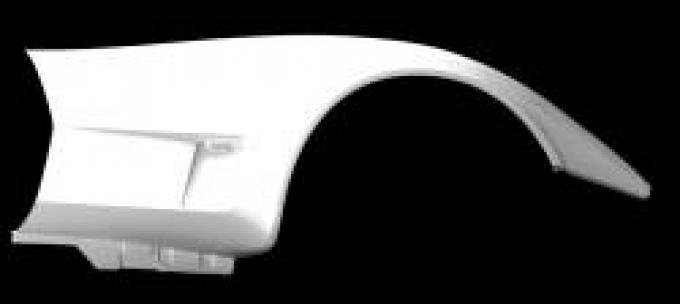 Corvette Front Side SE Fender, Right, ACI,1980-1982