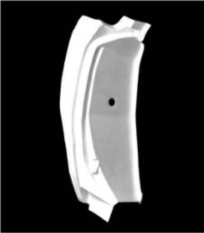 Corvette Lock Pillar, Convertible Left, ACI, 1976-1982