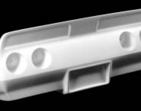 Corvette Rear Bumper, 80 Hi Rise, ACI, 1974-1982