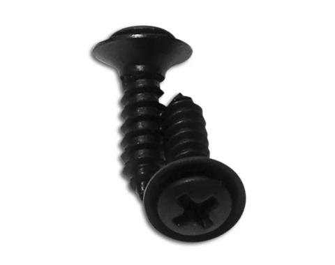 Redline Restomotive® 1984-1996 Chevrolet Corvette Door Handle Escutcheon Screws, 2 Piece