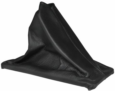 Auto Pro USA 1985-1988 Chevrolet Corvette Shift Boot, 4-Speed, Black Leather BT1009