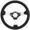 Auto Pro USA VSW Steering Wheel S6 Sport Leather ST3112BLK