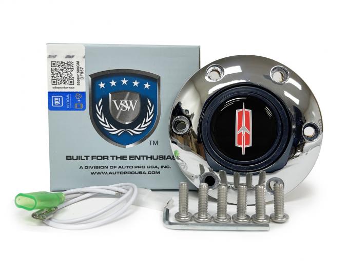 Auto Pro USA VSW Steering Wheel S6 Horn Button STE1069CHR