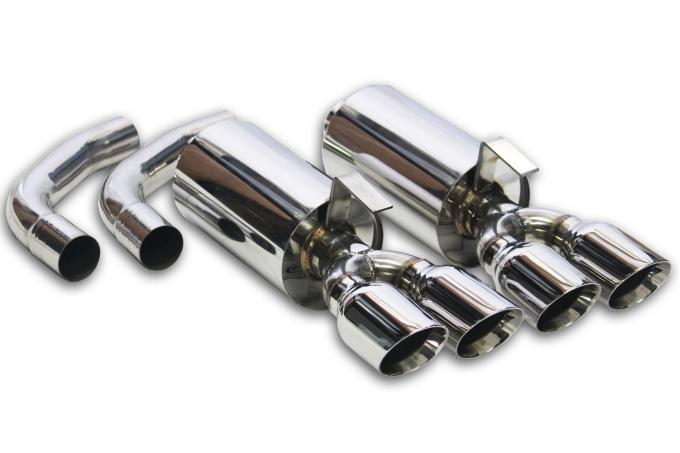 Auto Pro USA 1984-1985 Chevrolet Corvette NXT Step Performance Exhaust System, 3.5 in. Double Wall Design, 50 State Legal / California Emissions Compliant EX3035A