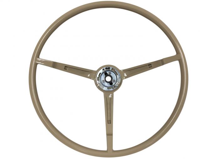 Auto Pro USA 1967 Ford Mustang VSW Steering Wheel OE Series, Parchment, 15 in. Diameter ST3035PAR