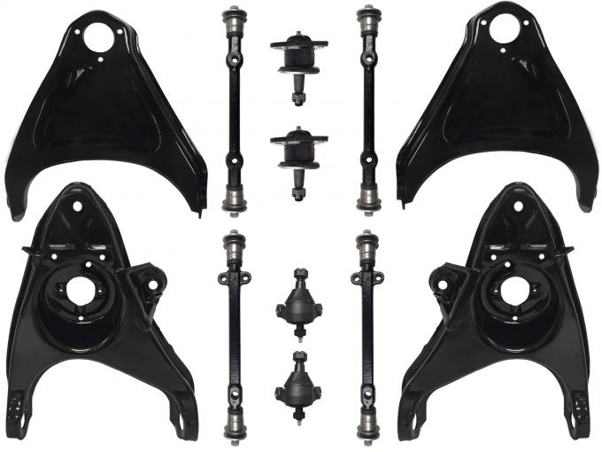 Auto Pro USA 1963 Chevrolet Corvette Control Arm, Rubber, Upper And Lower CA.CORV.RUB63E