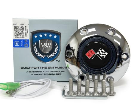 Auto Pro USA VSW Steering Wheel S6 Horn Button STE1013CHR