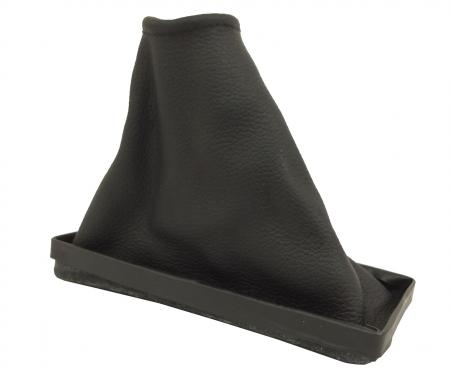 Auto Pro USA 1968-1976 Chevrolet Corvette Shift Boot, Black Leather, OE Number 3977797 BT1001