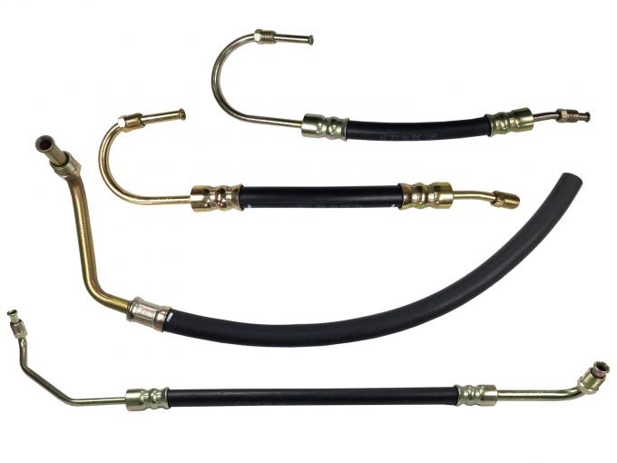 Auto Pro USA 1966-1974 Chevrolet Corvette Power Steering Hose Kit PSHKIT3