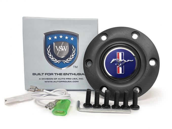 Auto Pro USA VSW Steering Wheel S6 Horn Button STE1053BLK