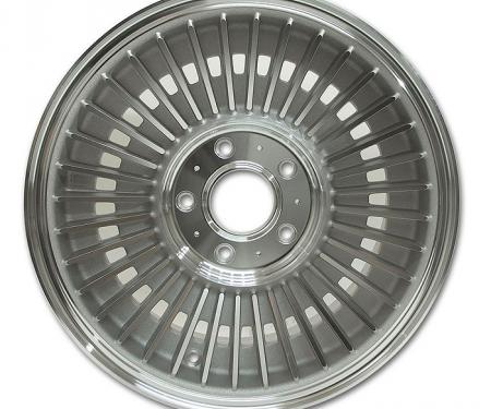 Corvette Direct Bolt Knock-Off Wheel, Light Face Replica, 1963-1964