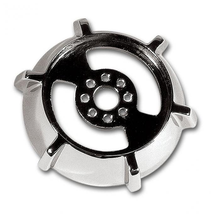 Corvette Lock Ring, Telescopic Chrome, 1965-1966