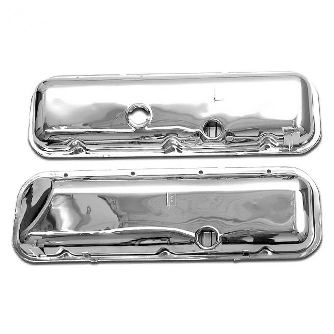 Corvette Valve Covers, Big Block Chrome Replacement, 1965-1974