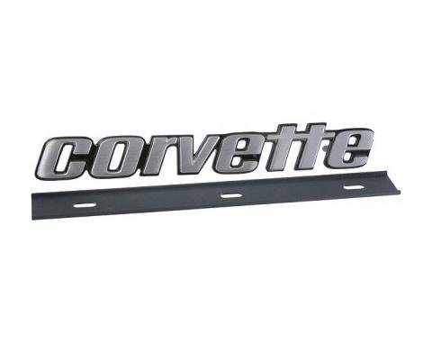 Corvette Bumper Emblem, Rear, Late 1976-1979