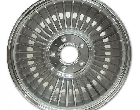 Corvette Direct Bolt Knock-Off Wheel, Light Face Replica, 1963-1964