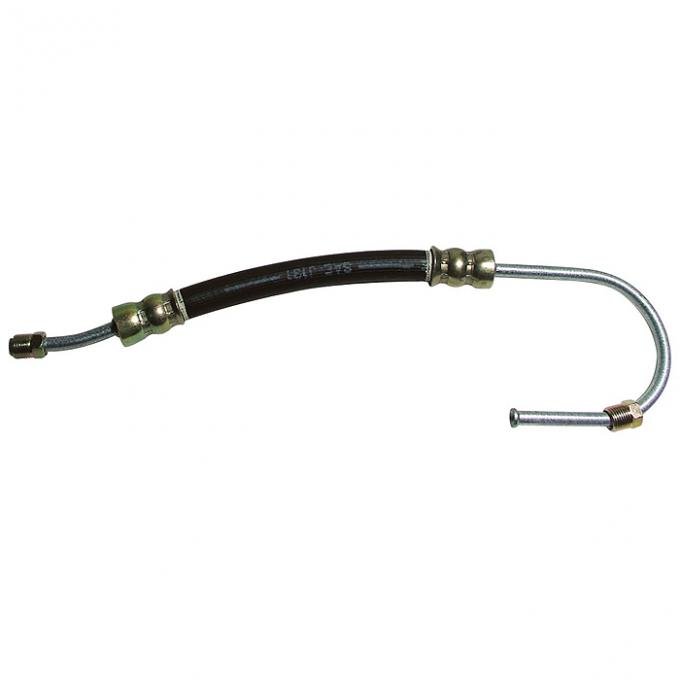 Corvette Power Steering Hose, Cylinder Retract, Large Loop, 1963-1982